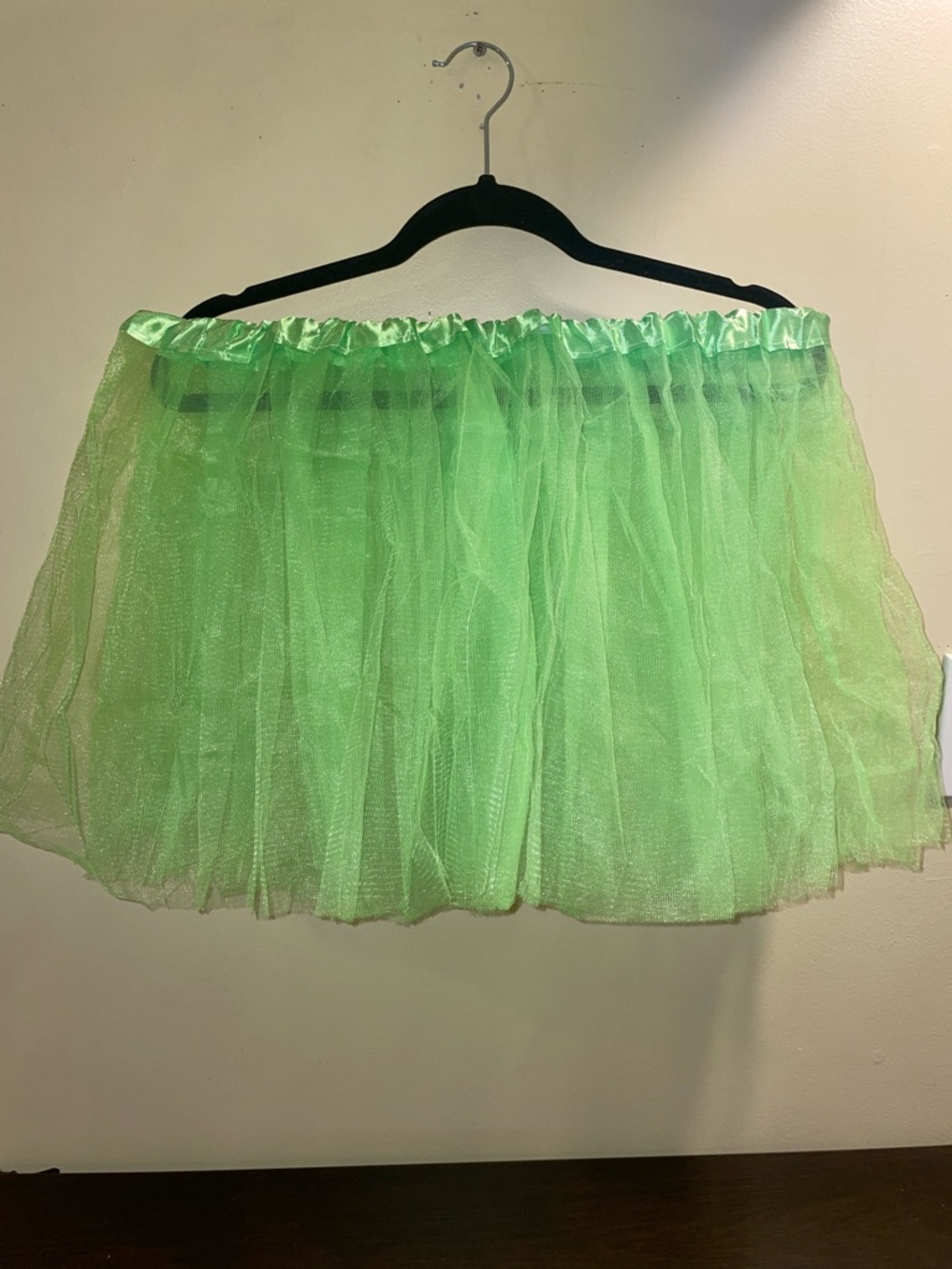Bright Green Tulle Skirt